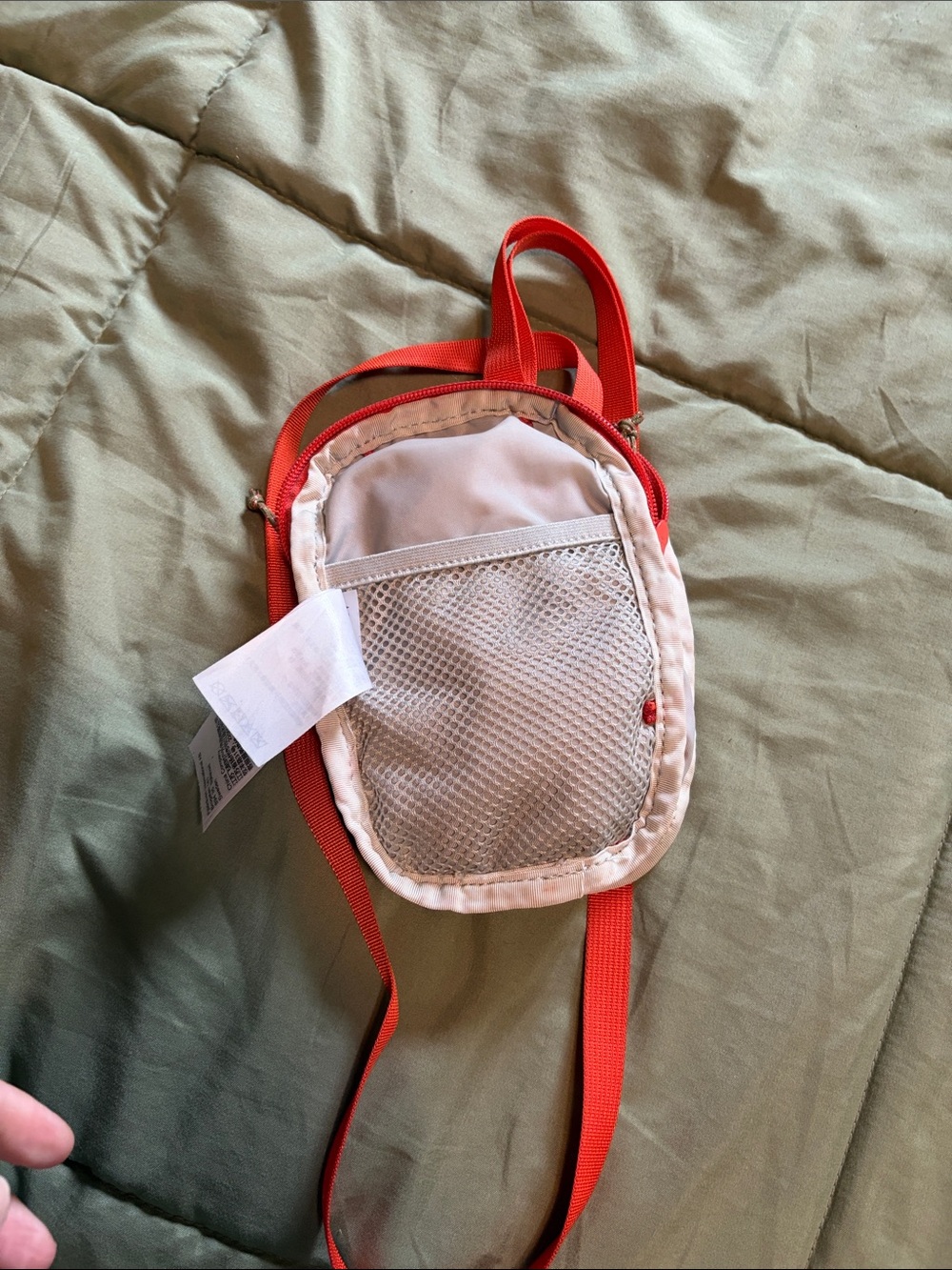 Fjällräven Kånken Mini Crossbody Pouch in Orange - Picture 6 of 6